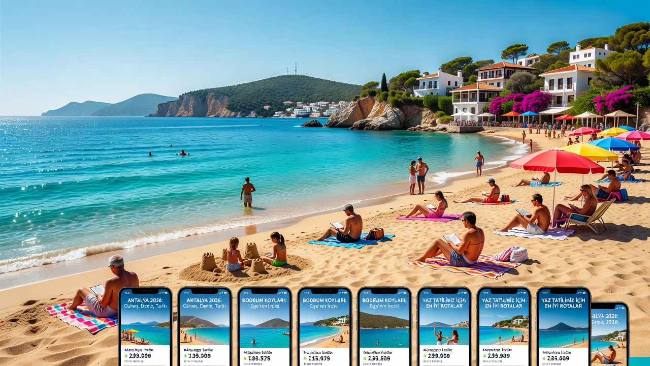2026 Antalya Bodrum Plaj Tatili İçin En İyi Mobil Uygulamalar