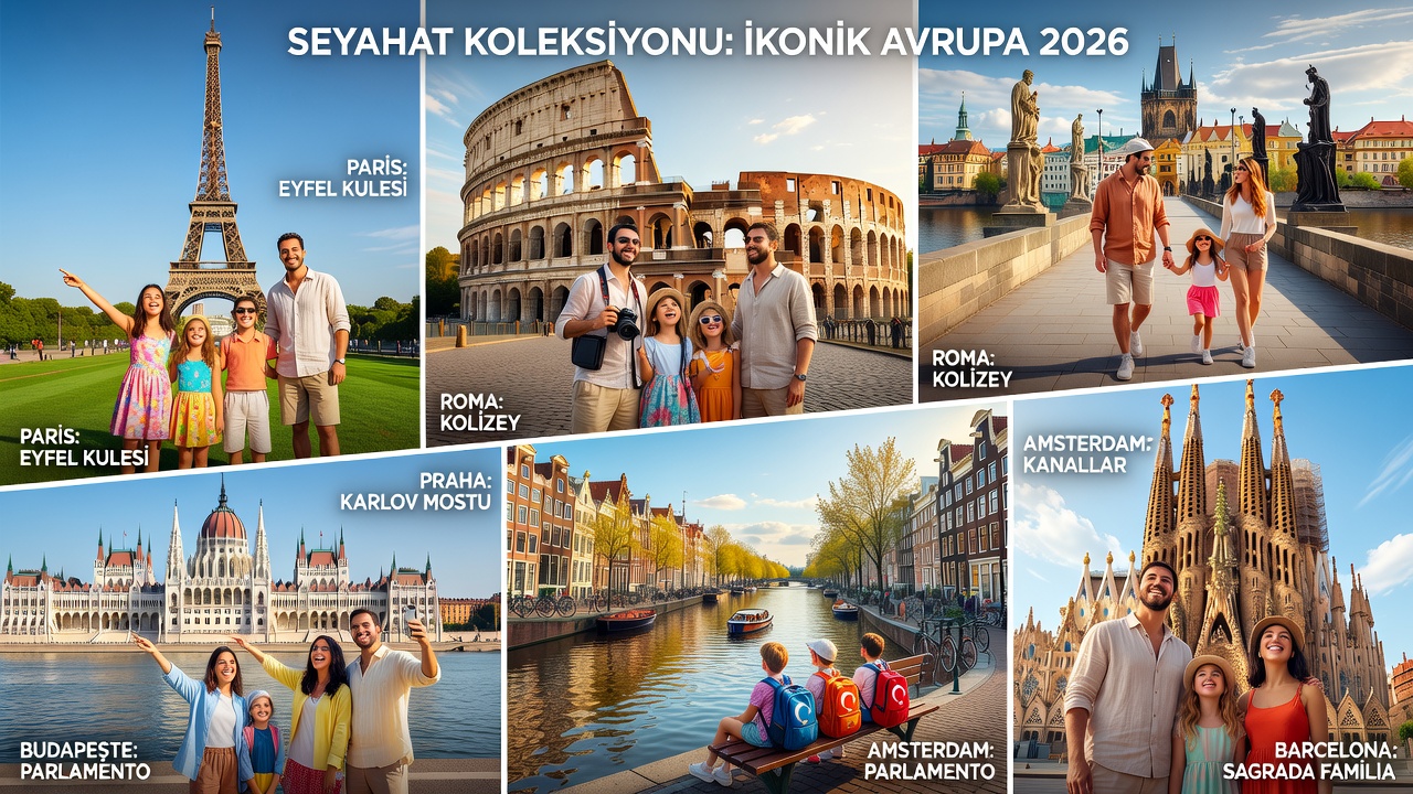 2026 Avrupa Tatili: Türk Gezginler İçin 6 Şehir Karşılaştırması