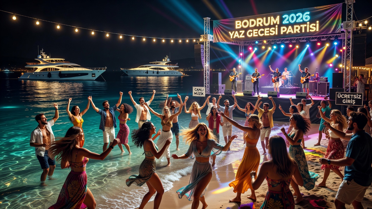 2026 Bodrum Denizinde Plaj Partileri ve Canlı Müzik Rehberi