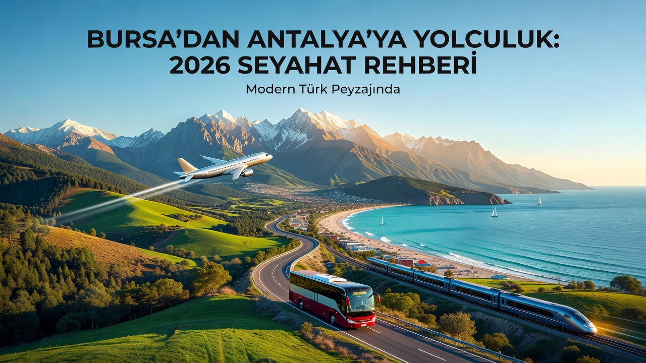 2026 Bursa Antalya Ucuz Bilet Rehberi: Uçak Otobüs Tren