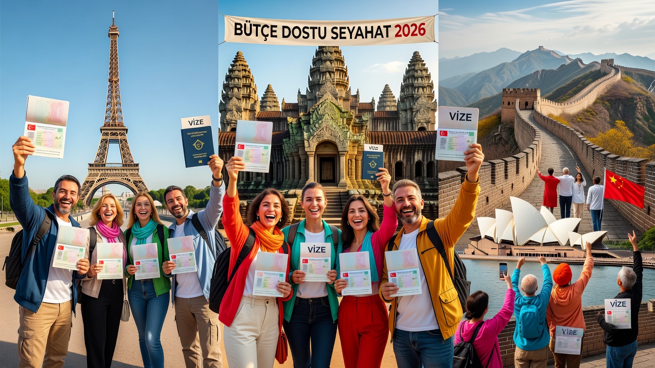 2026 Bütçe Dostu Yurtdışı Turist Vizeleri: En İyi Seçenekler