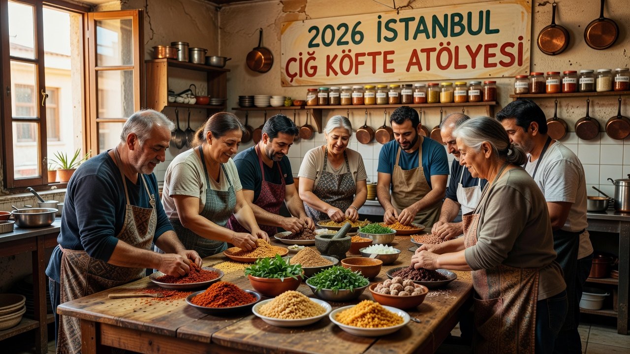 2026 İstanbul Çiğ Köfte Atölyeleri: Yöresel Tarif ve Gezi İpuçları