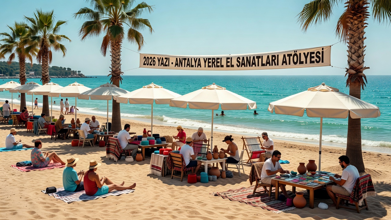 2026 Plaj Tatili: Antalya Bodrum El Sanatları Atölyeleri