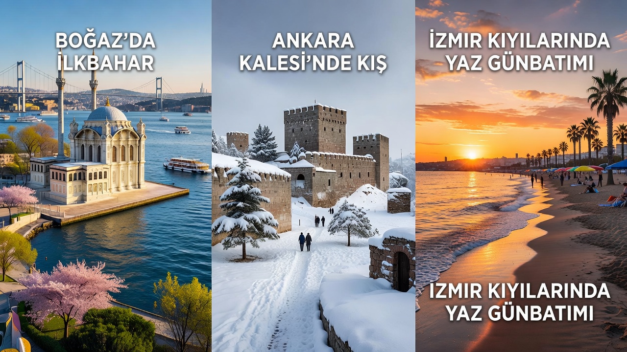2026 Türkiye Şehir Rehberi: Mevsimlere Göre Seyahat Planlama