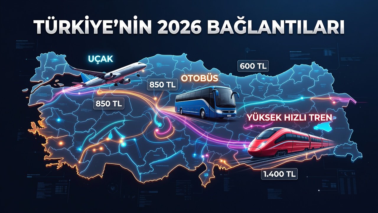2026 Türkiye Uçuş Otobüs Tren Kombinasyonlarıyla Ucuz Seyahat