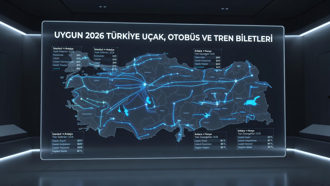 2026 Türkiye Ulaşımında AI ile Ucuz Bilet Bulma Rehberi