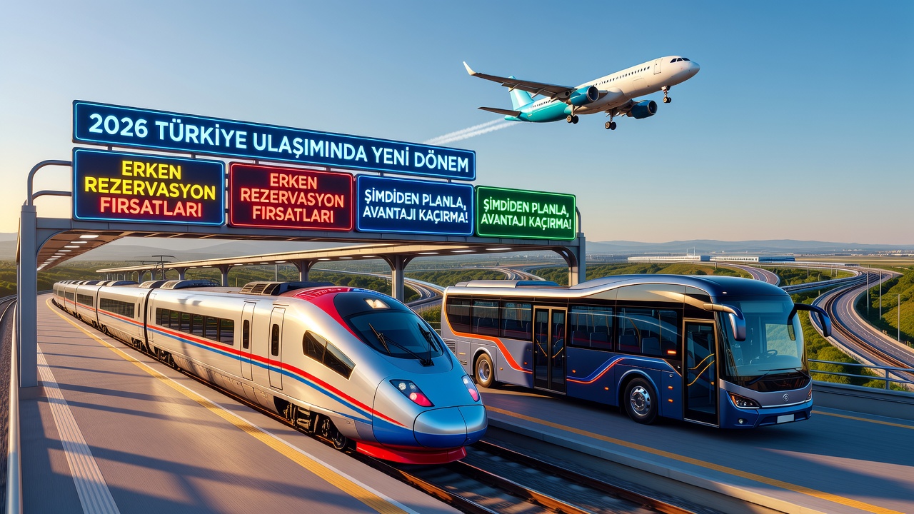 2026 Türkiye Ulaşımında Erken Rezervasyon Ucuz Bilet Taktikleri