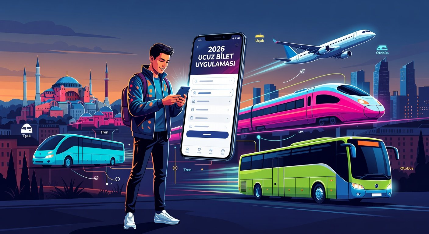 2026 Ucuz Bilet Apps: Uçuş Tren Otobüs Rehberi