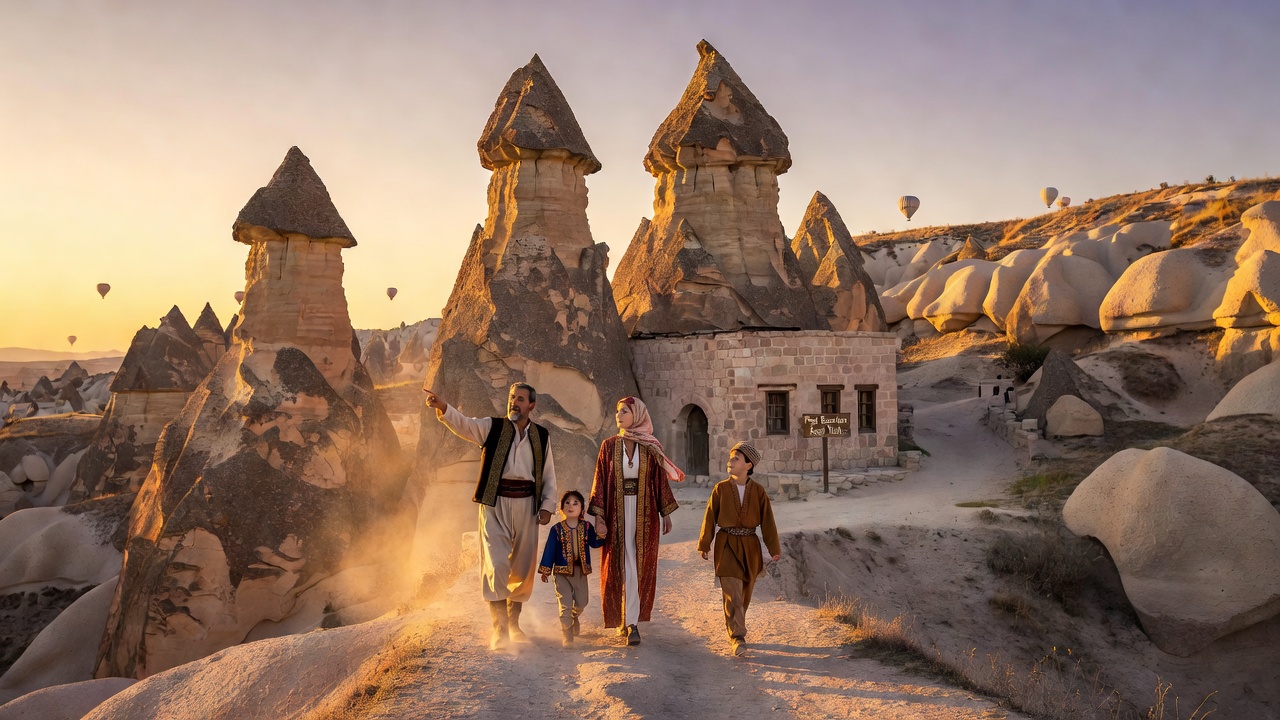 Ailelerle Tarihi Yerlerde Kültürel Turizm Rehberi: Kapadokya ve Efes