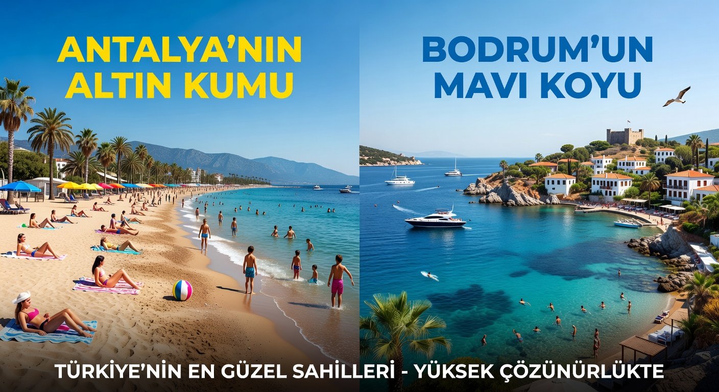 Antalya Plajları vs Bodrum Denizi: Hangisi Daha İyi?