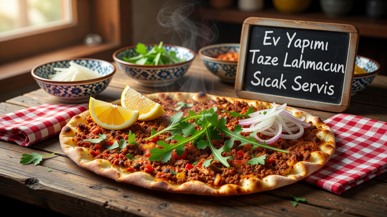 Evde Lahmacun Tarifi: Yöresel Türk Mutfağı İpuçları