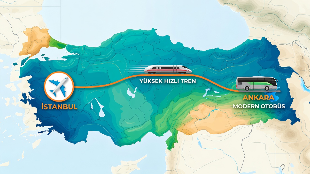 İstanbul Ankara 2026 Ucuz Bilet: Uçak Tren Otobüs İpuçları