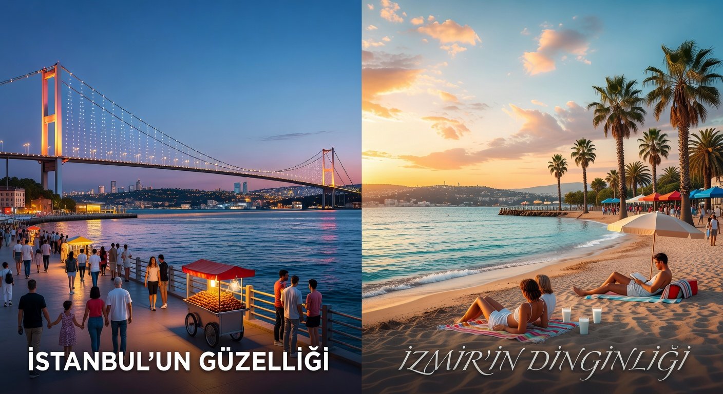 İstanbul vs İzmir: Kalabalık mı Huzur mu?