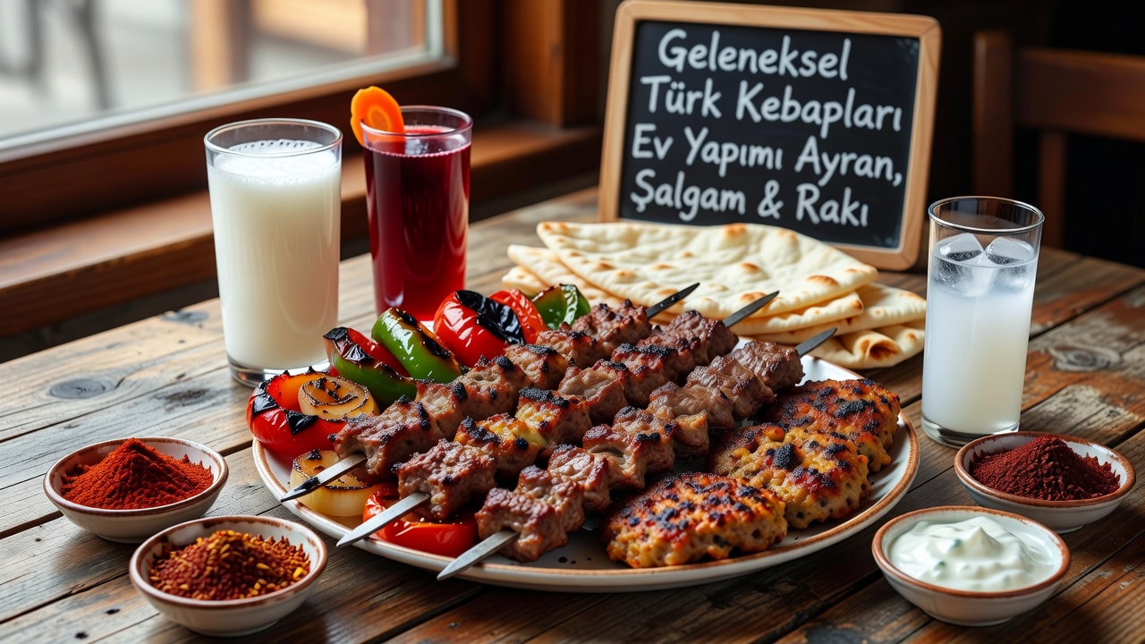 Kebaplara Özel Yöresel İçecek Eşleştirmeleri: Türk Mutfağı Rehberi