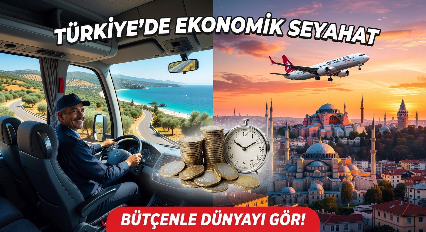Otobüs mü Uçak mı? 5 Rota İçin Ucuz Tatil Karşılaştırması