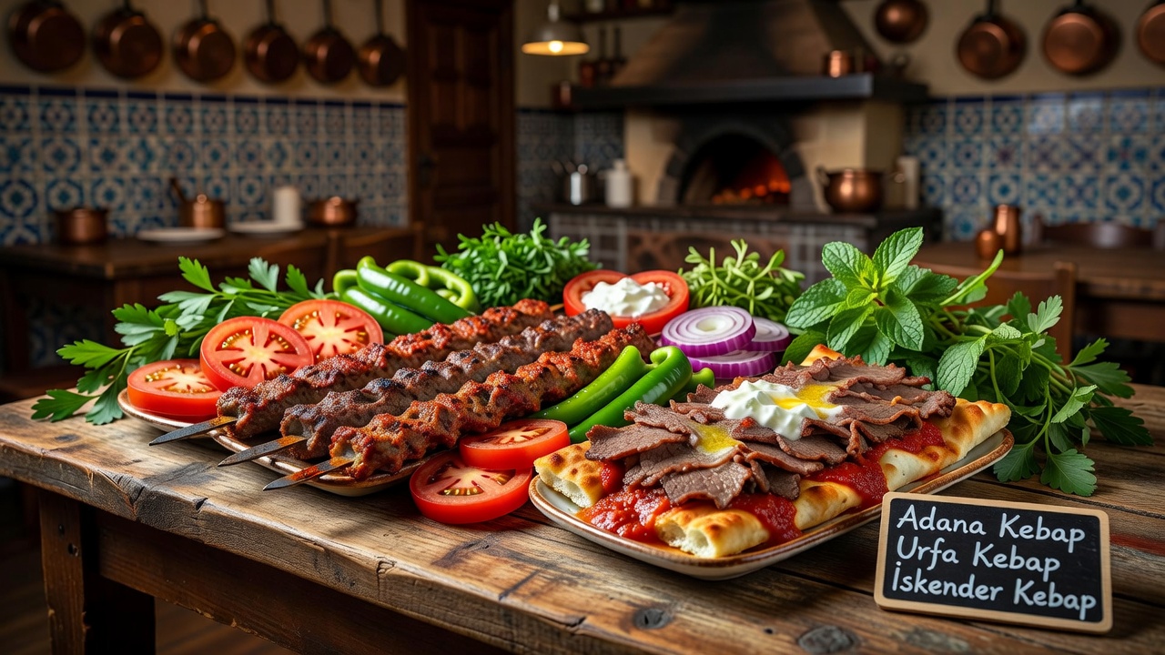 Türk Mutfağındaki Kebap Çeşitleri: Kapsamlı Rehber