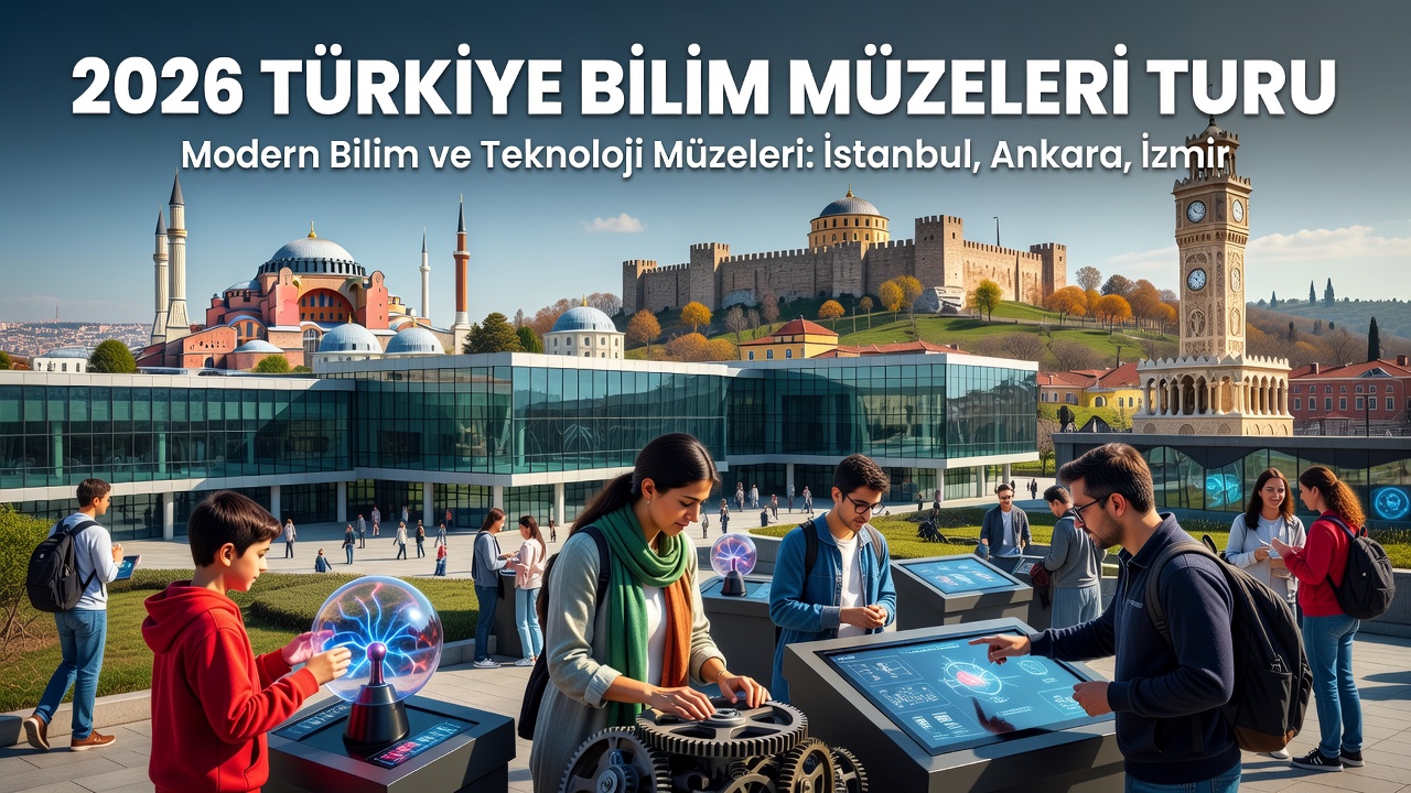 Türkiye Şehir Rehberi 2026: Bilim ve Teknoloji Müzeleri Turu
