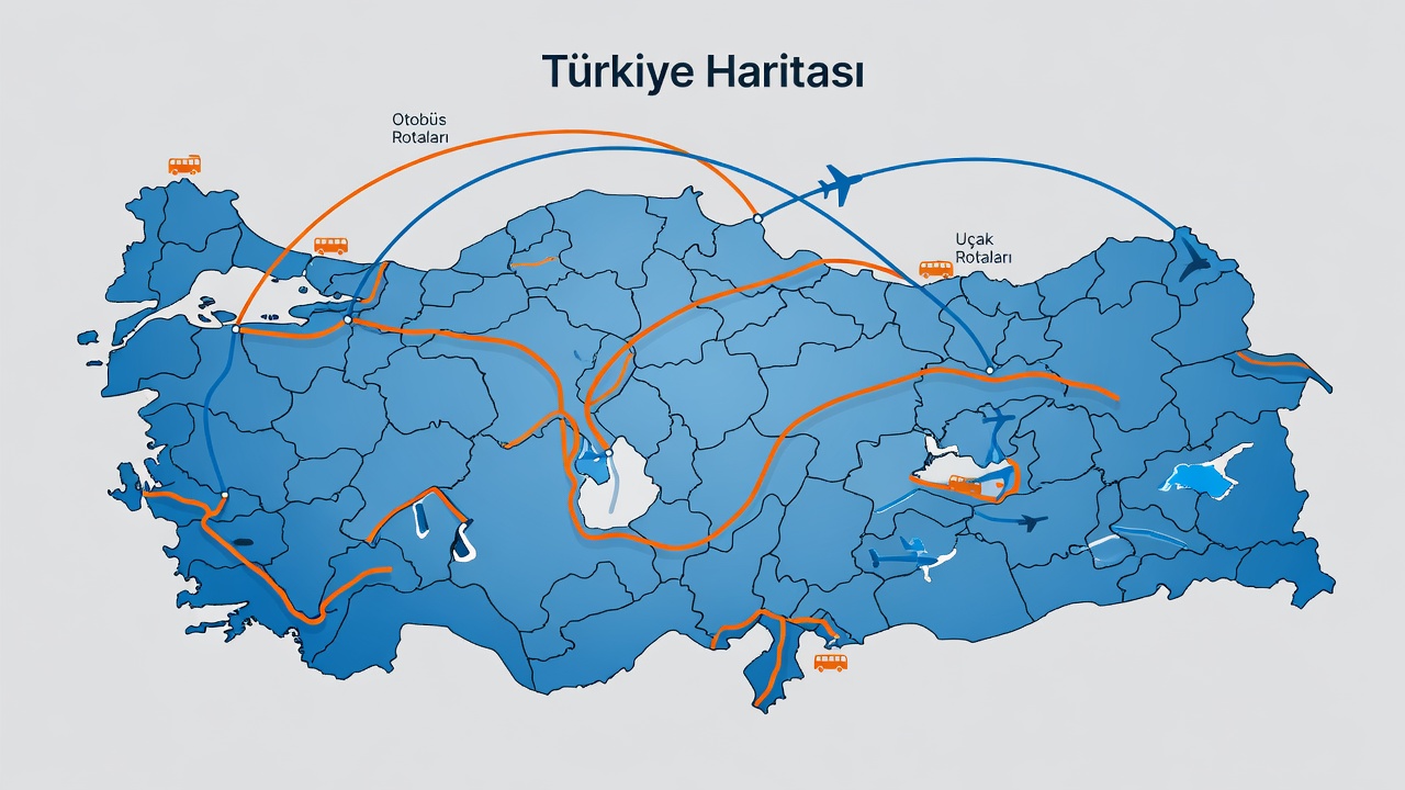 Türkiye Uçuşları ve Otobüs Rotalarında Hibrit Ulaşım İpuçları
