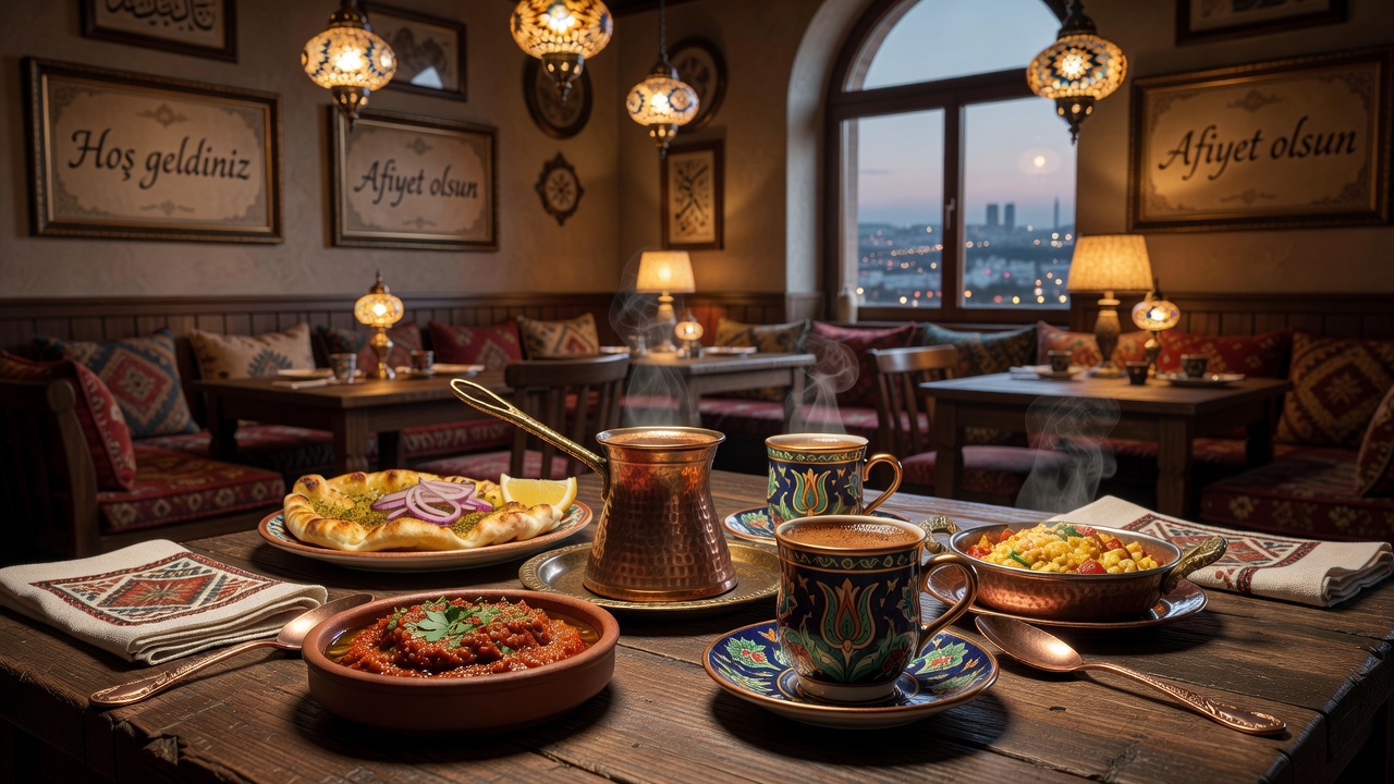 Yöresel Türk Kahvesi Eşleştirmeleri: İstanbul Restoran İpuçları